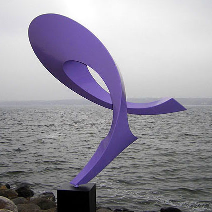 Outdoor Sculpture: "Purple (The New Neutral)"